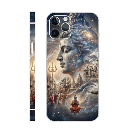 Shiva with Galaxy Mobile Skin