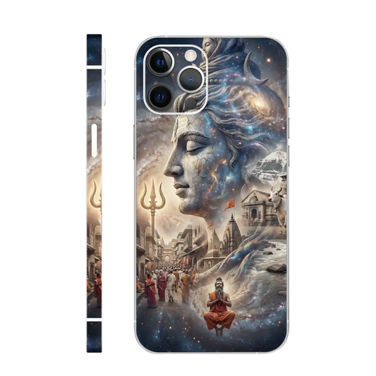 Shiva with Galaxy Mobile Skin