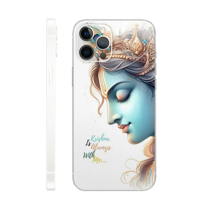 Krishna Profile with Quote Mobile Skin