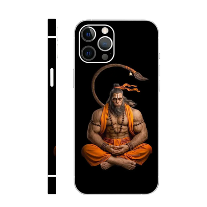 Meditating Hanuman Mobile Skin