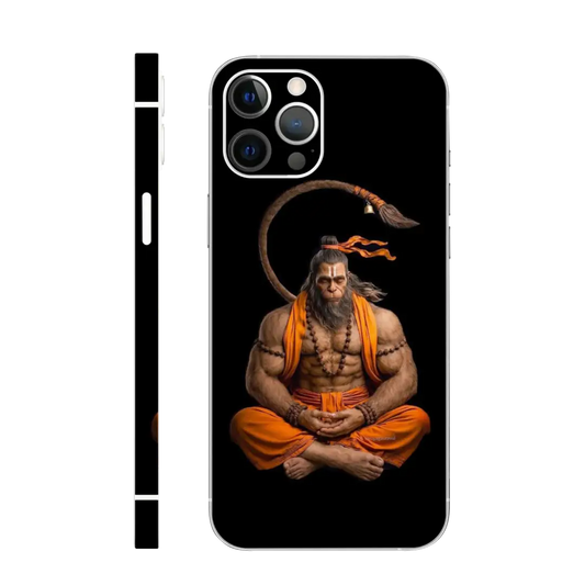 Meditating Hanuman Mobile Skin
