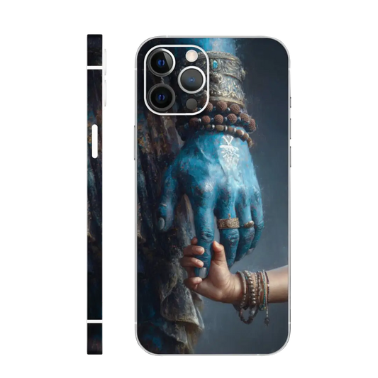 Shiva Hand Holding Child's Hand Mobile Skin