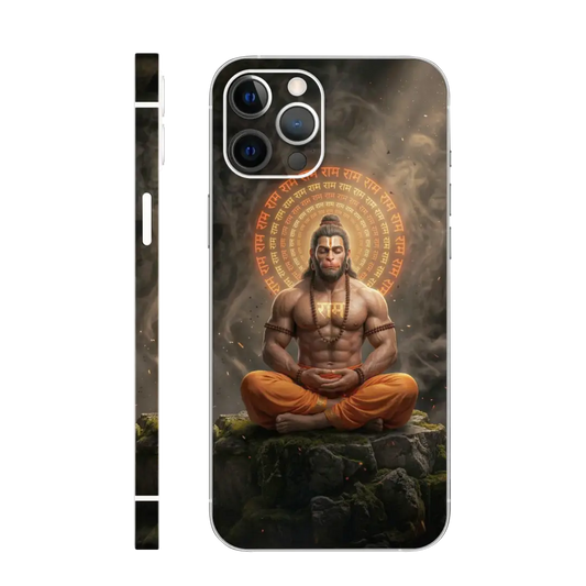Hanuman on Rock Mobile Skin