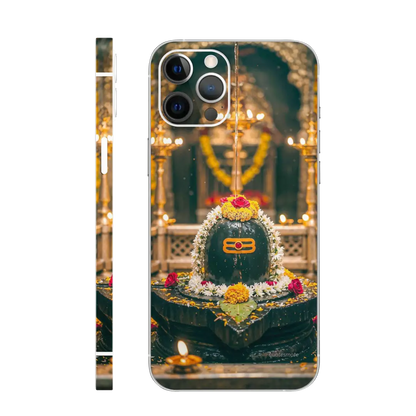 ShivaLing with flowers Mobile Skin