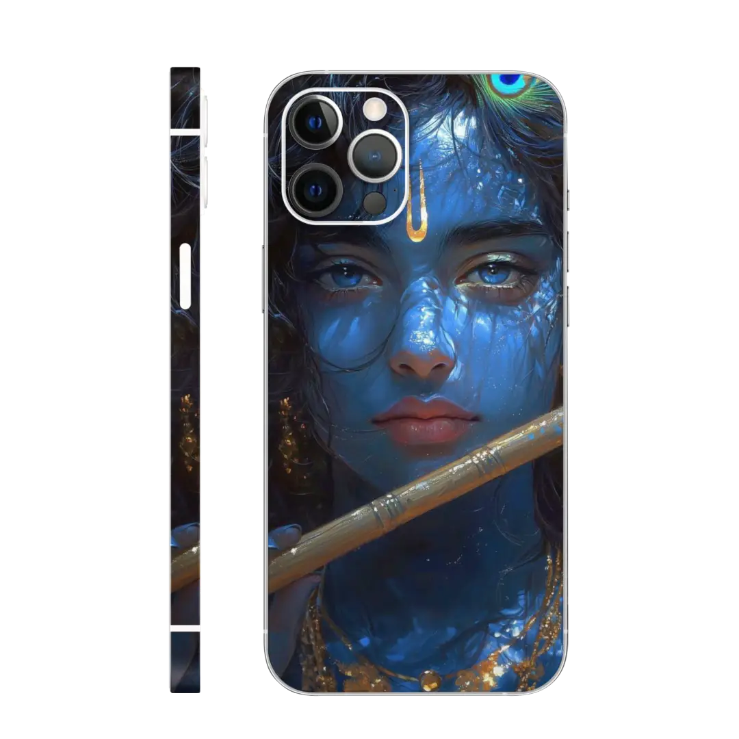 Blue Krishna Mobile Skin
