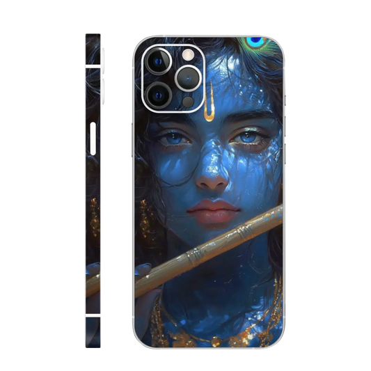 Blue Krishna Mobile Skin