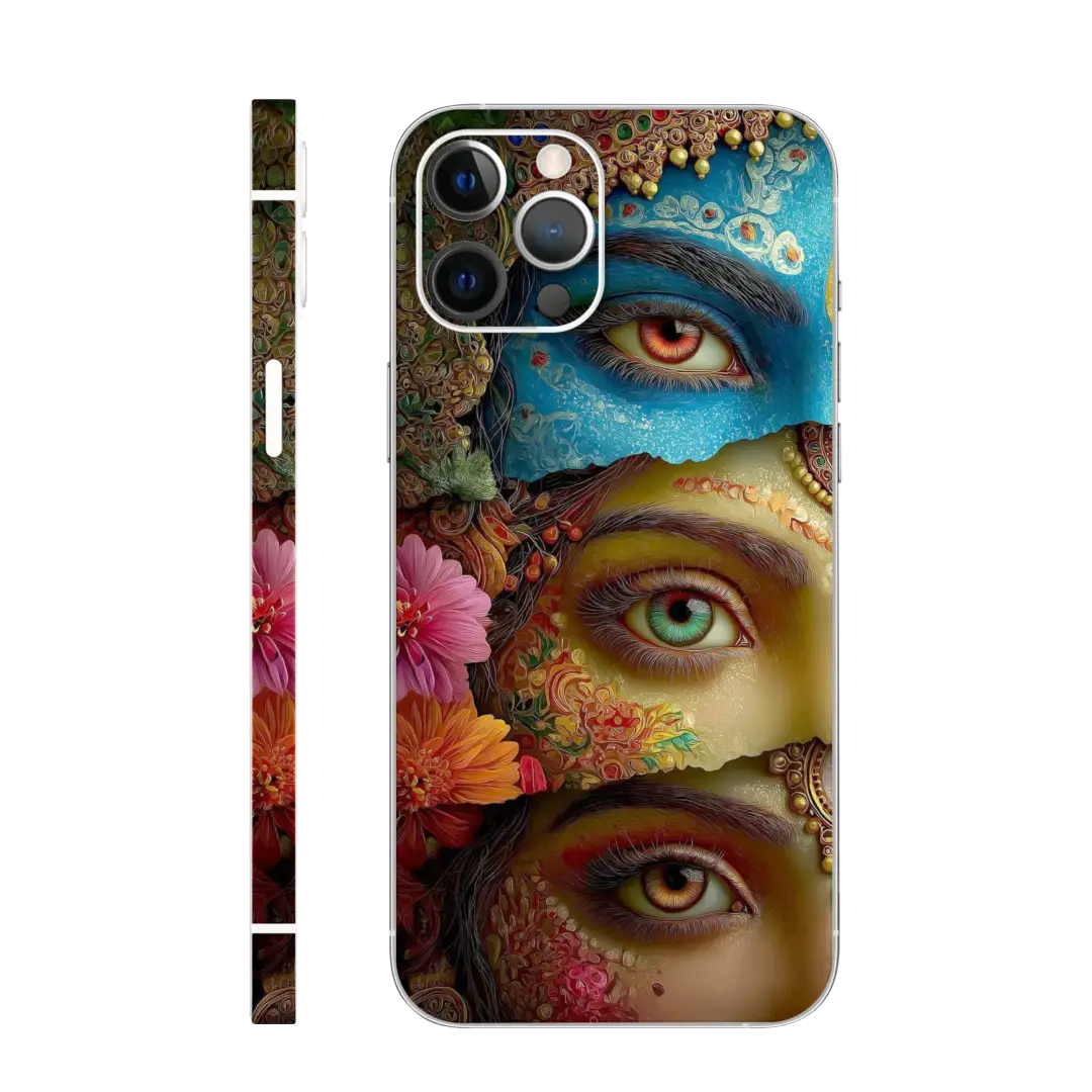 Divine Eyes Collage Mobile Skin