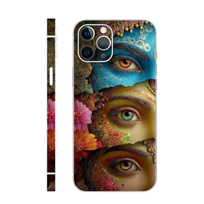 Divine Eyes Collage Mobile Skin