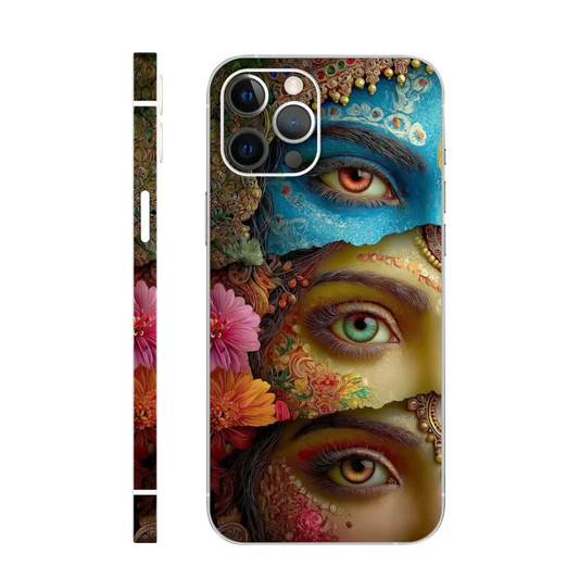 Divine Eyes Collage Mobile Skin