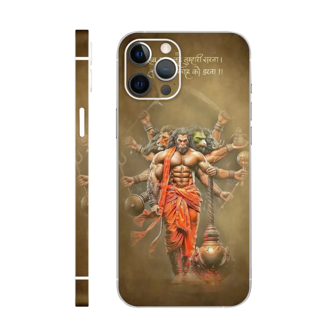 Warrior Hanuman mobile skin