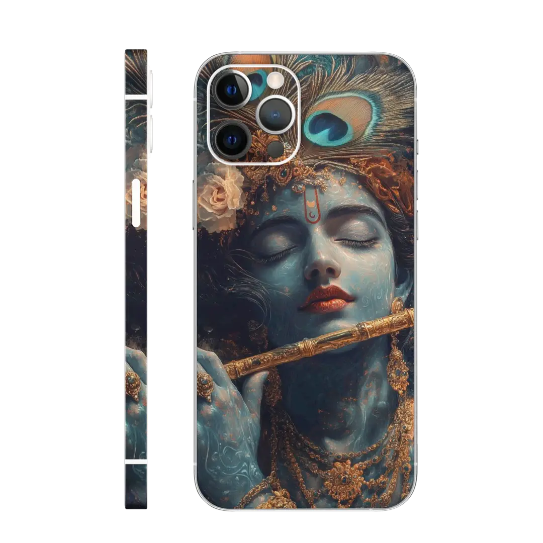 Divine Flute Krishna Mobile Skin