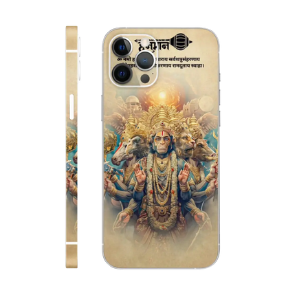 Panchmukhi Hanuman mobile skin