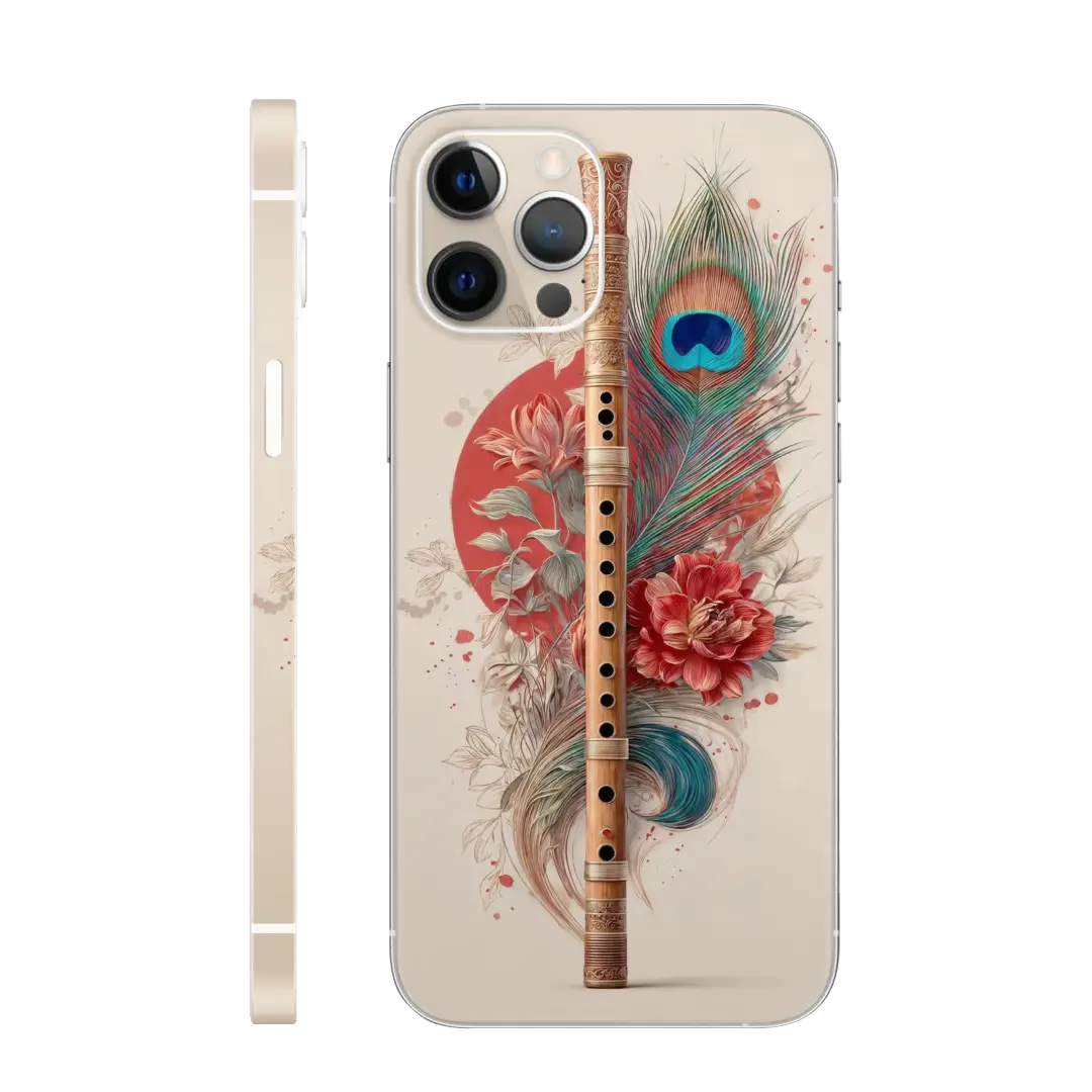 Elegant Bansuri Mobile Skin
