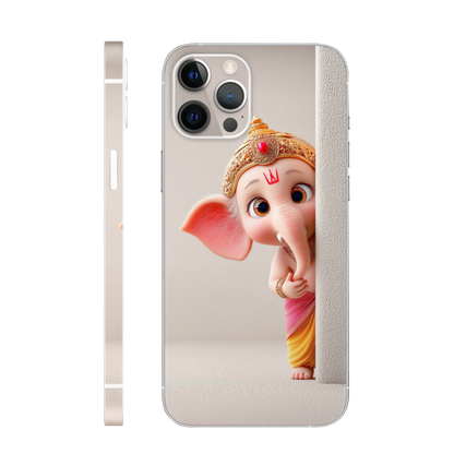 Baby Ganesha Peek Mobile Skin