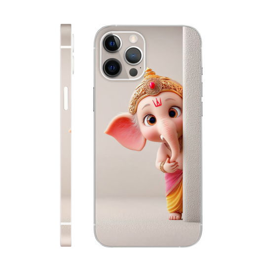 Baby Ganesha Peek Mobile Skin
