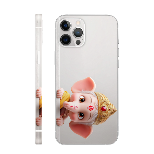 Ganpati Baby Art Mobile Skin