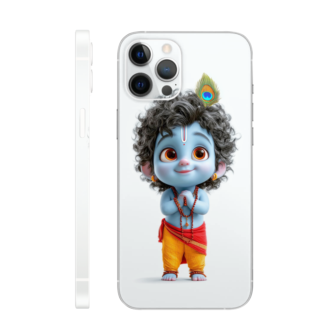 Little Krishna Blessing Mobile Skin