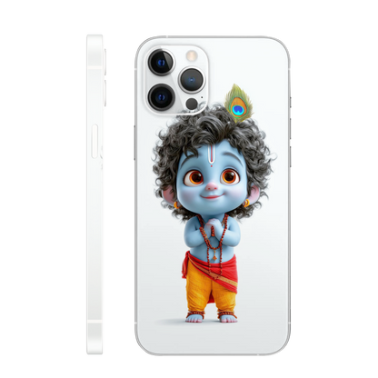 Little Krishna Blessing Mobile Skin