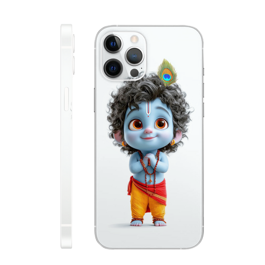 Little Krishna Blessing Mobile Skin