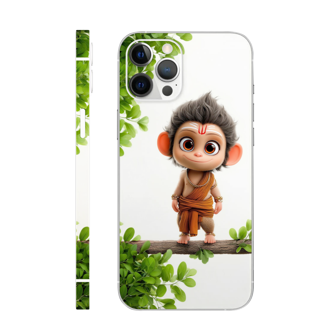 Cute Hanuman Pose Mobile Skin