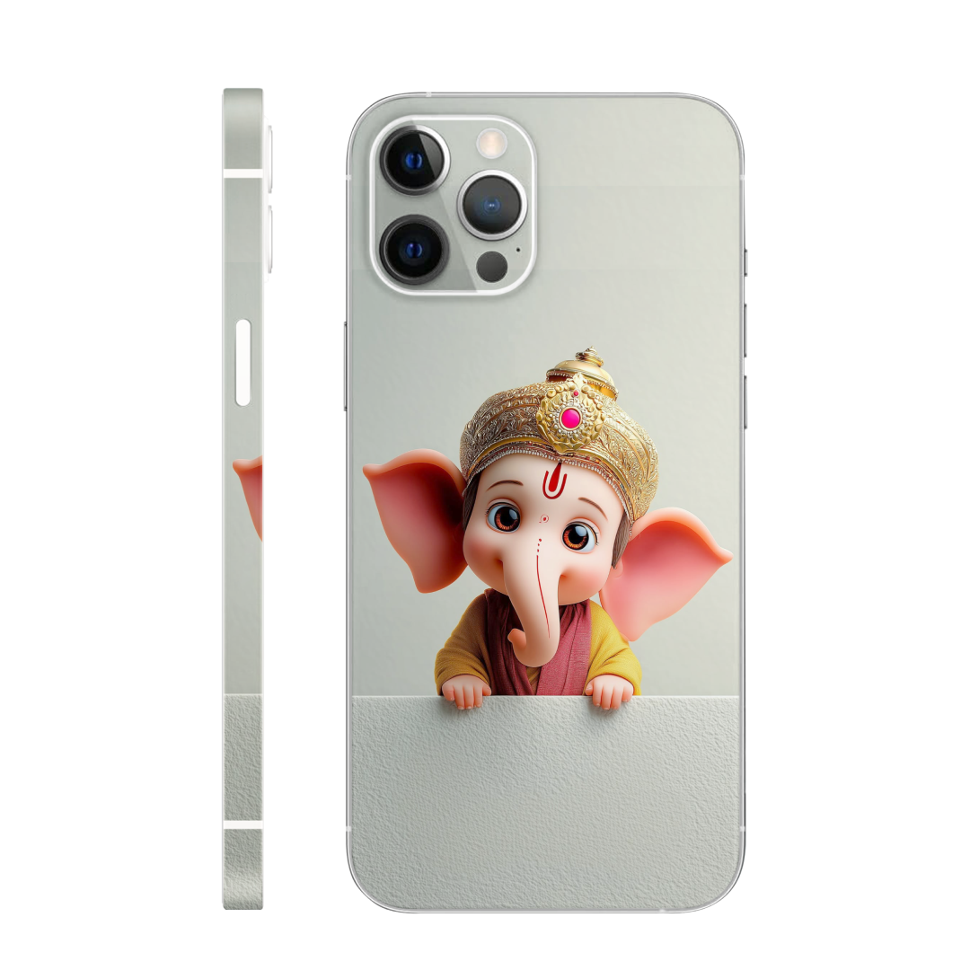 Baby Ganesha Smile Mobile Skin