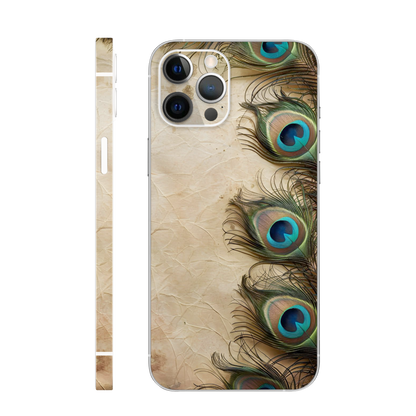 Peacock Feather Mobile Skin