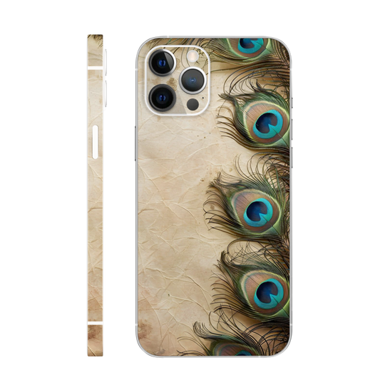 Peacock Feather Mobile Skin