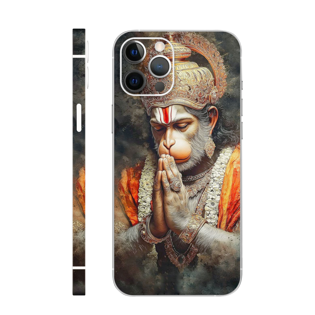 Hanuman Prayer Mobile Skin