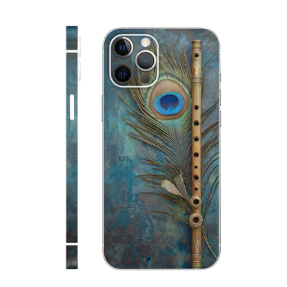 Krishna Flute Feather Mobile Skin
