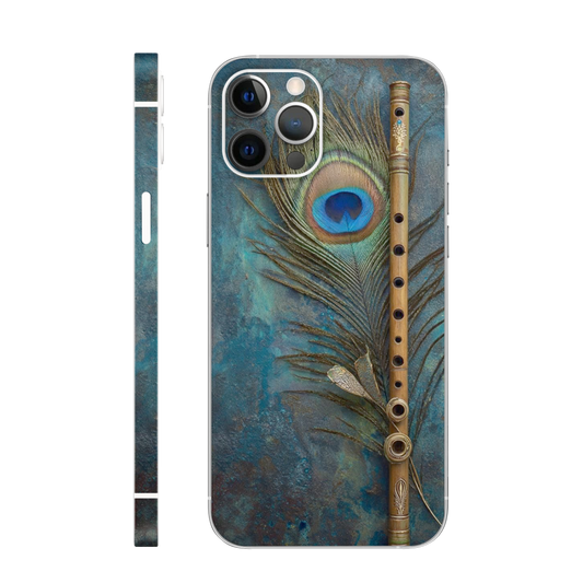 Krishna Flute Feather Mobile Skin