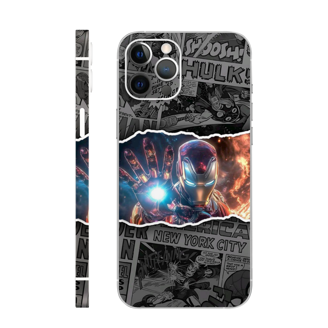 Iron Hero Tear Mobile Skin