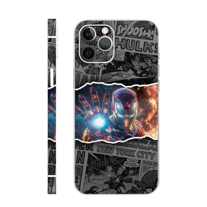 Iron Hero Tear Mobile Skin