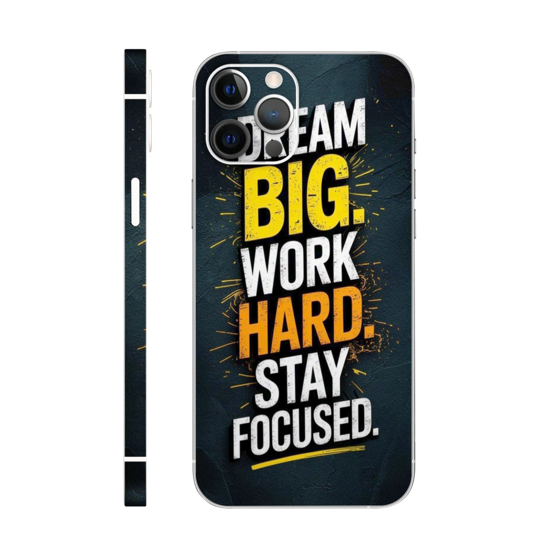 Dream Big Grunge Mobile Skin