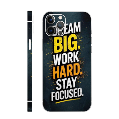 Dream Big Grunge Mobile Skin