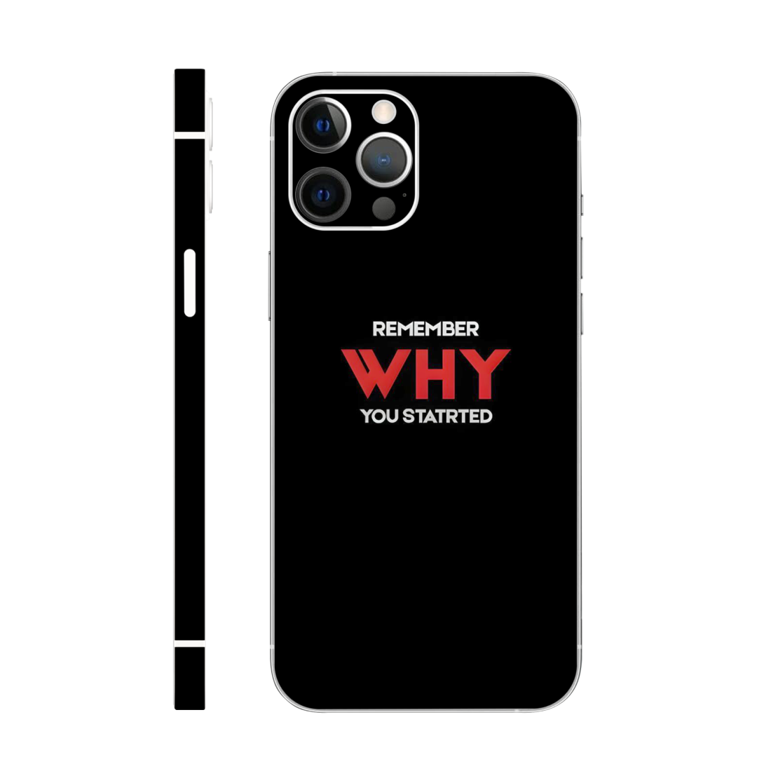 Remember Your Why Mobile Skin