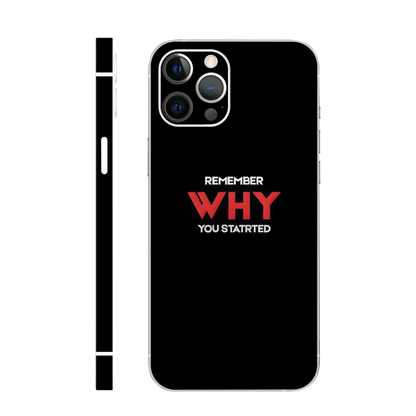 Remember Your Why Mobile Skin