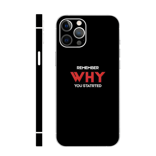 Remember Your Why Mobile Skin